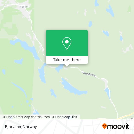 Bjorvann map