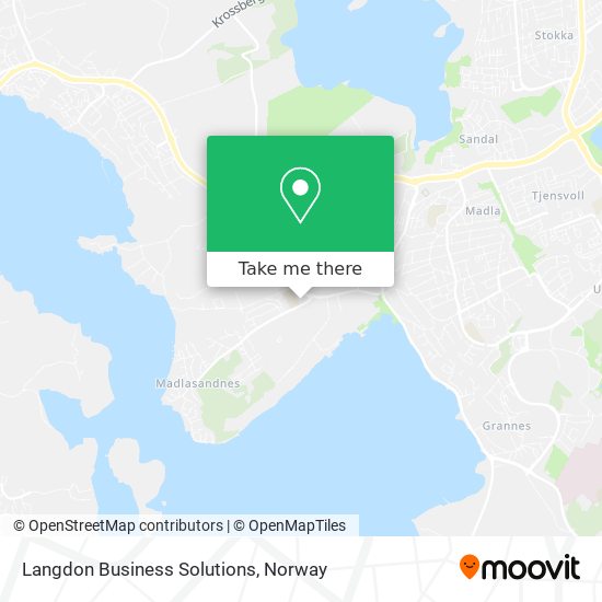 Langdon Business Solutions map