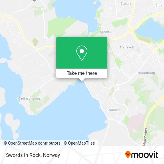 Swords in Rock map