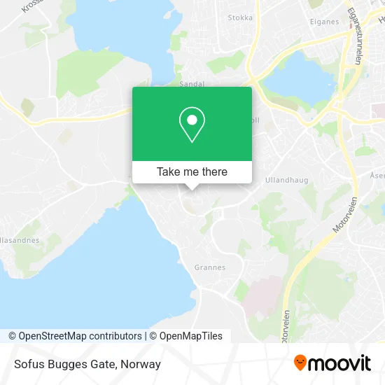 Sofus Bugges Gate map