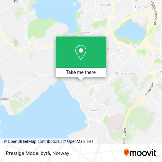 Prestige Modellbyrå map