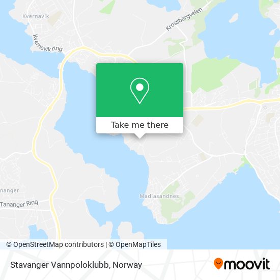 Stavanger Vannpoloklubb map