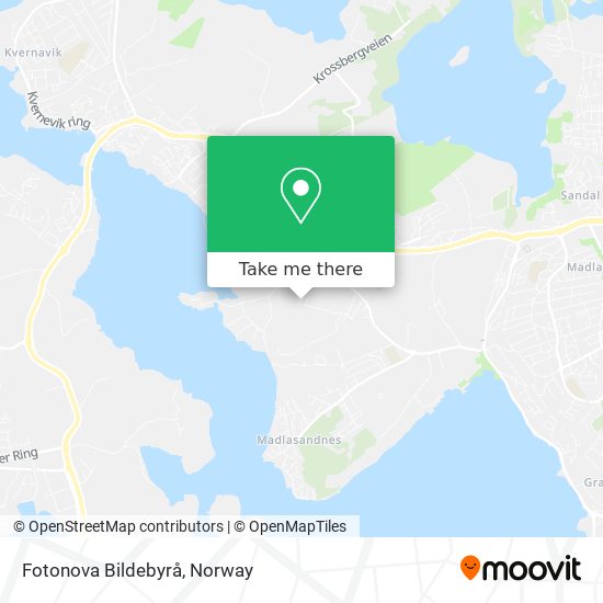 Fotonova Bildebyrå map