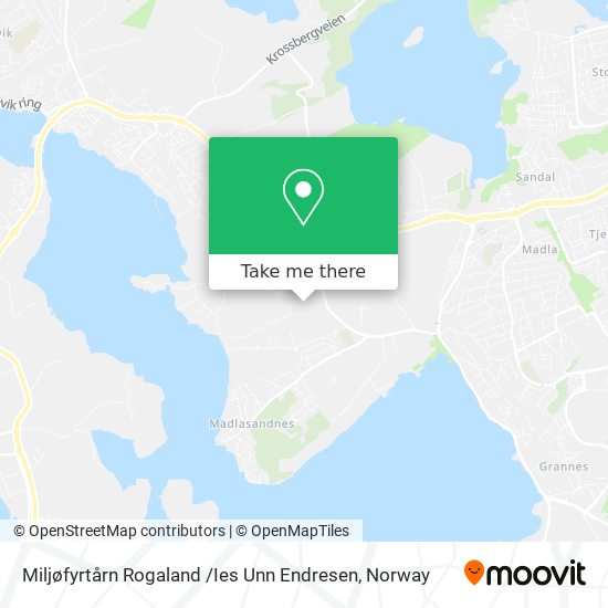 Miljøfyrtårn Rogaland /Ies Unn Endresen map