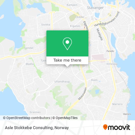 Asle Stokkebø Consulting map