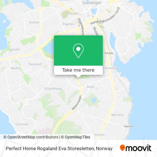 Perfect Home Rogaland Eva Storesletten map