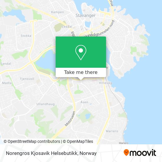 Norengros Kjosavik Helsebutikk map