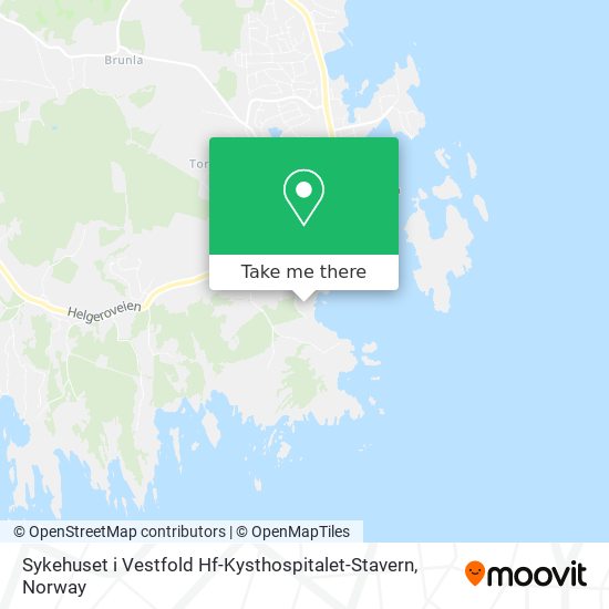 Sykehuset i Vestfold Hf-Kysthospitalet-Stavern map