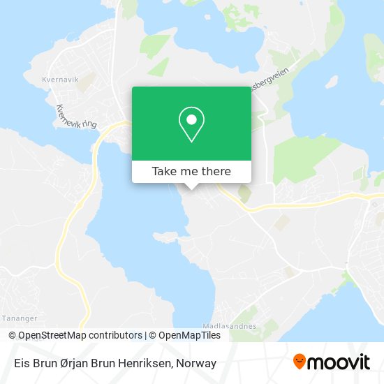 Eis Brun Ørjan Brun Henriksen map