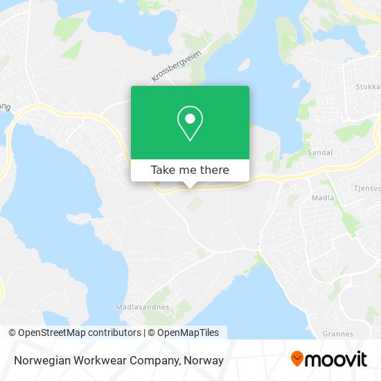 Norwegian Workwear Company map