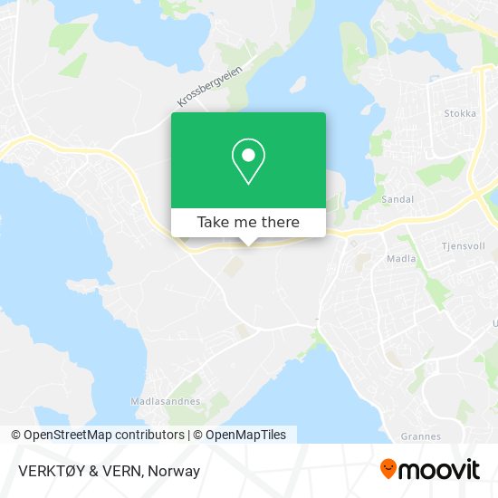 VERKTØY & VERN map