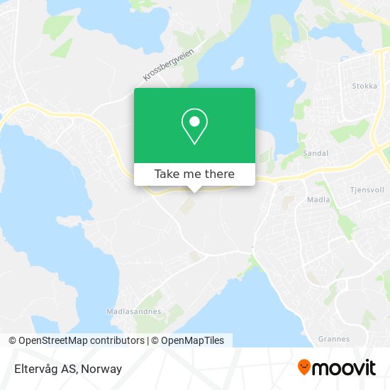 Eltervåg AS map