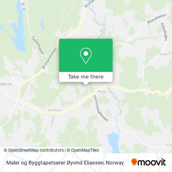 Maler og Byggtapetserer Øyvind Eliassen map