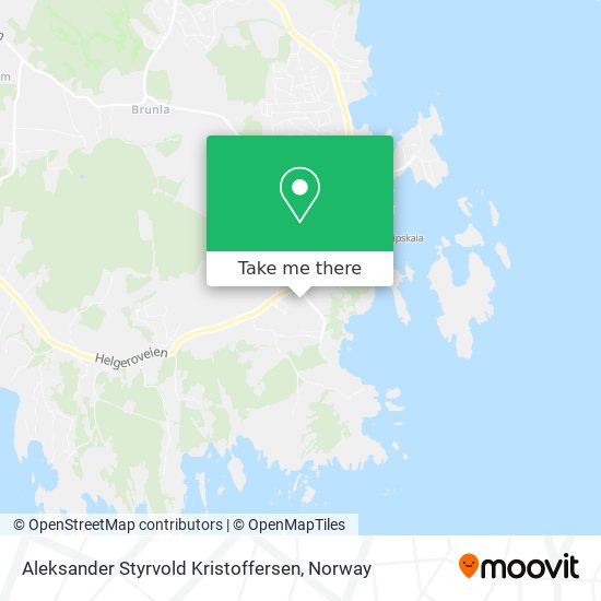 Aleksander Styrvold Kristoffersen map