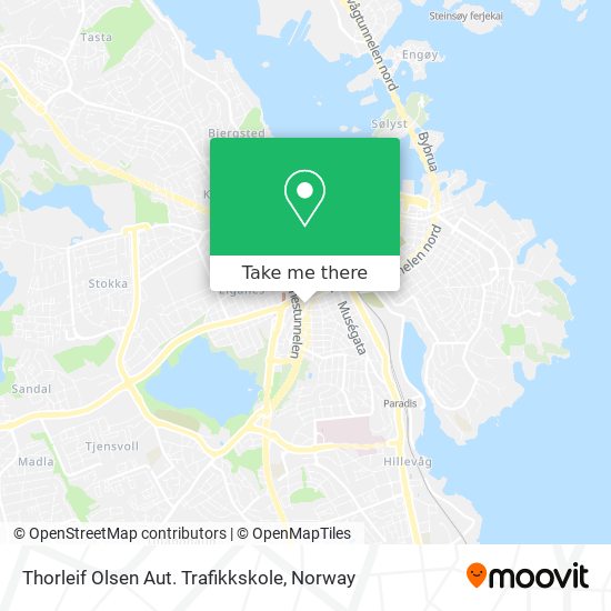 Thorleif Olsen Aut. Trafikkskole map