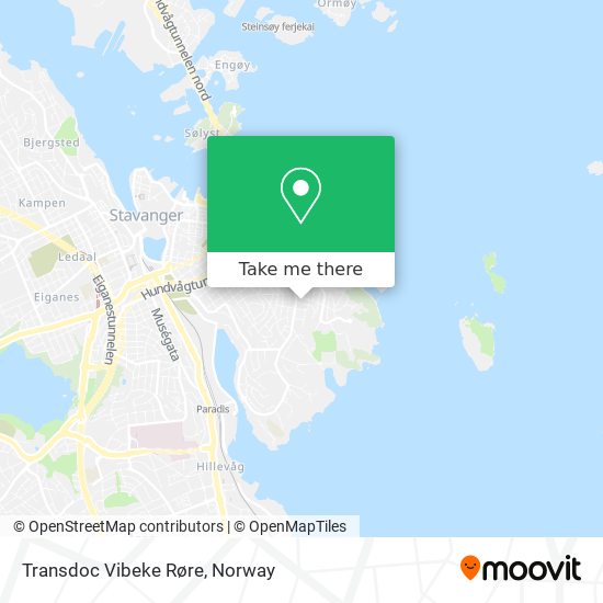 Transdoc Vibeke Røre map