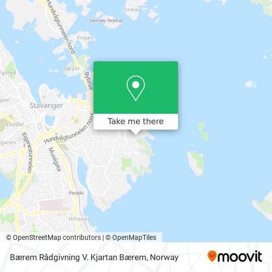 Bærem Rådgivning V. Kjartan Bærem map