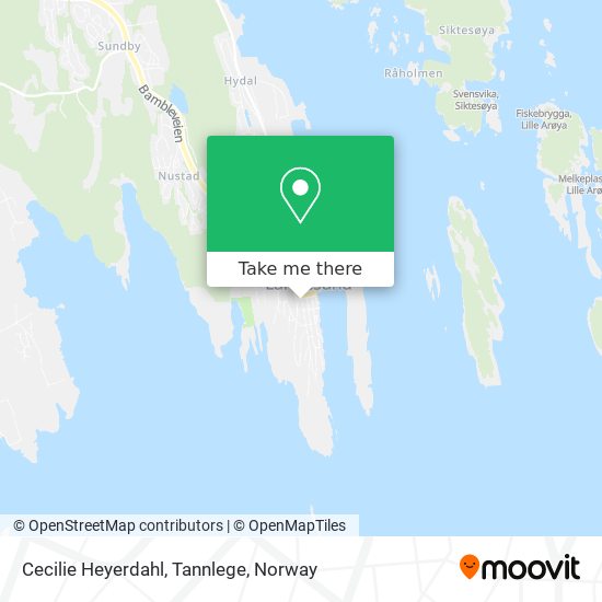Cecilie Heyerdahl, Tannlege map