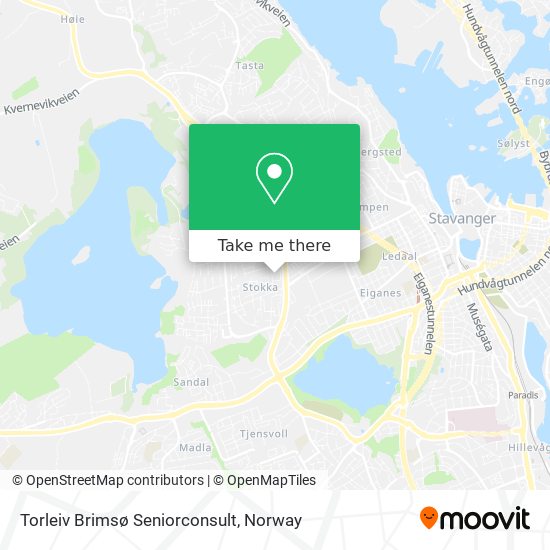 Torleiv Brimsø Seniorconsult map