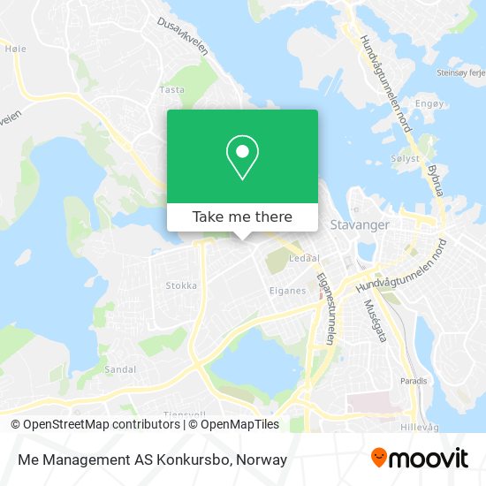 Me Management AS Konkursbo map