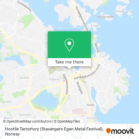 Hostile Terrortory (Stavangers Egen Metal Festival) map