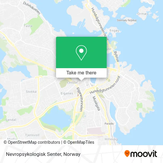 Nevropsykologisk Senter map
