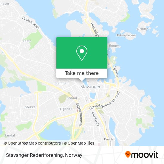 Stavanger Rederiforening map