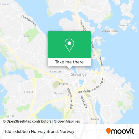Iddisklubben Norway Brand map