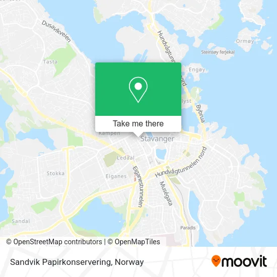 Sandvik Papirkonservering map