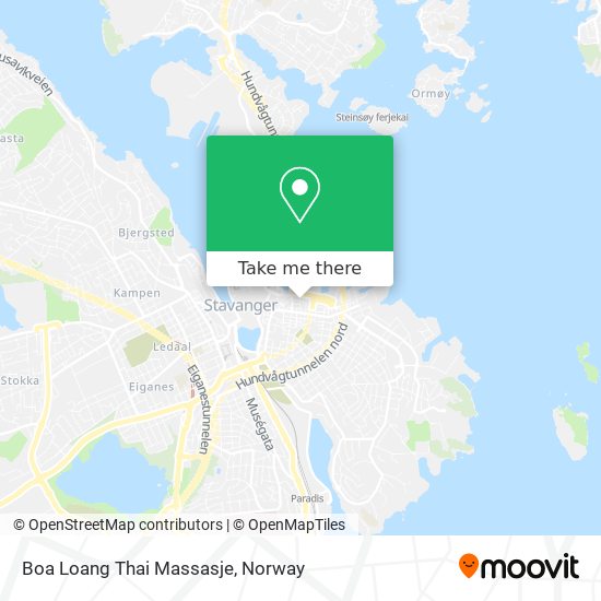 Boa Loang Thai Massasje map