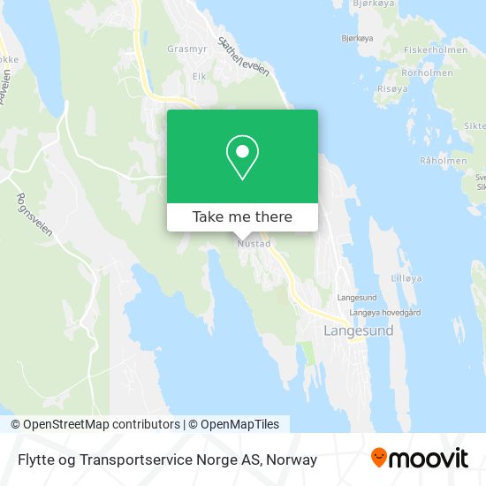 Flytte og Transportservice Norge AS map