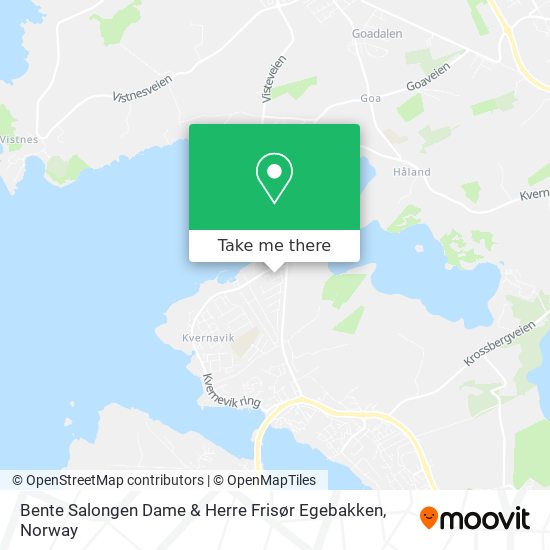 Bente Salongen Dame & Herre Frisør Egebakken map