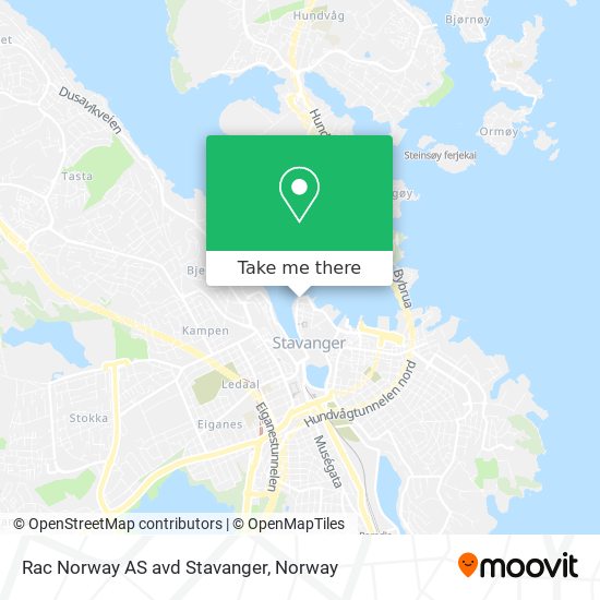 Rac Norway AS avd Stavanger map