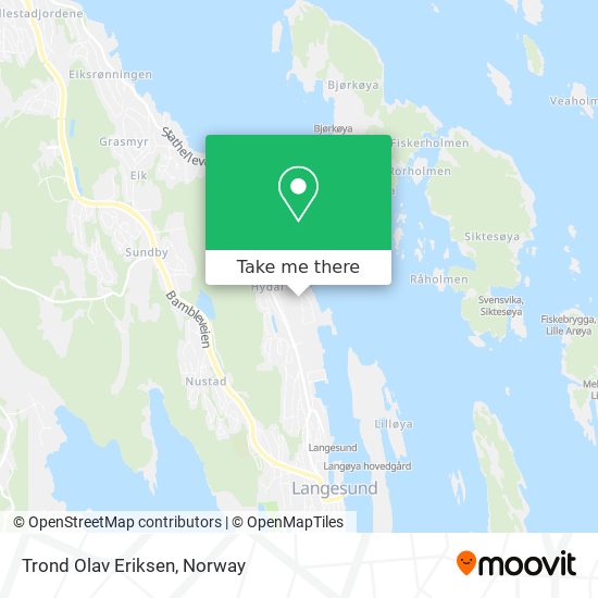 Trond Olav Eriksen map