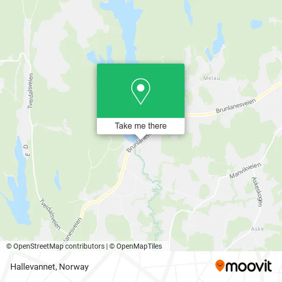 Hallevannet map