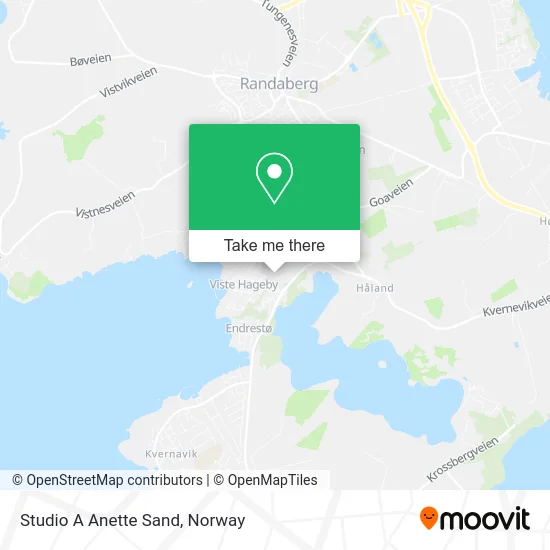 Studio A Anette Sand map