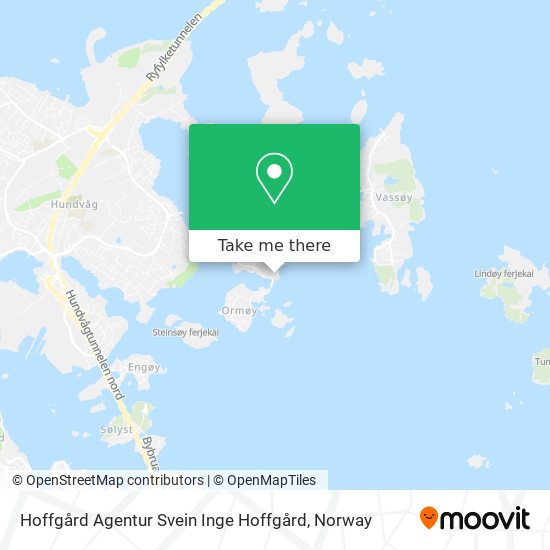 Hoffgård Agentur Svein Inge Hoffgård map