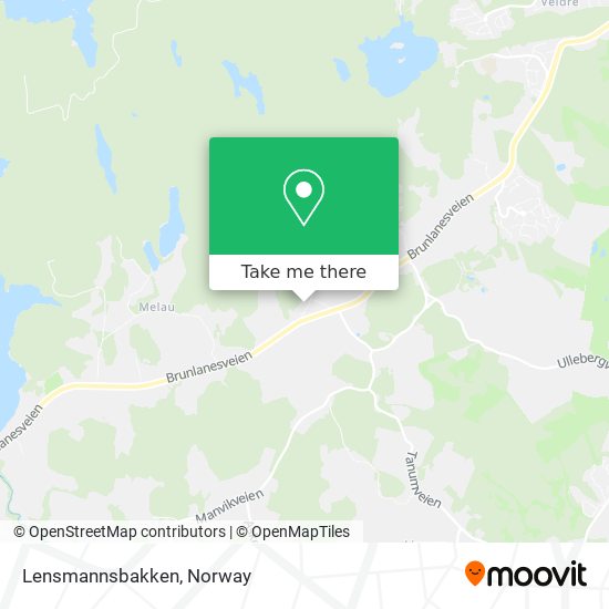 Lensmannsbakken map