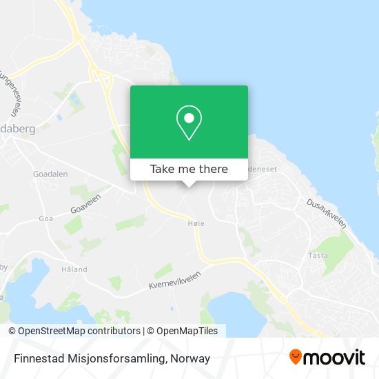 Finnestad Misjonsforsamling map