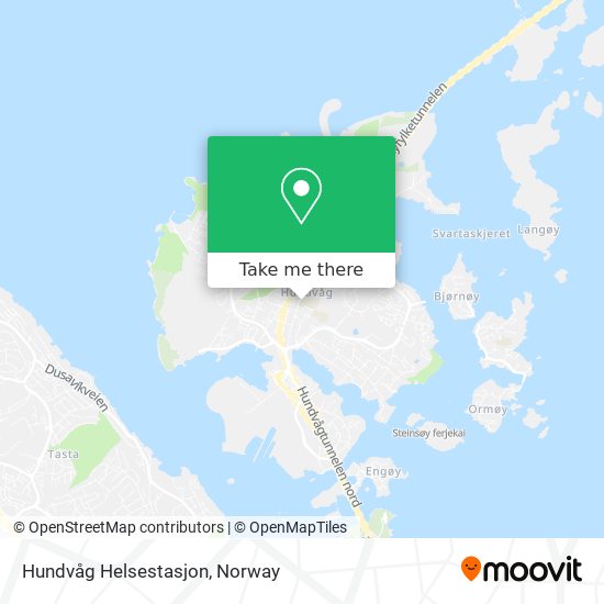 Hundvåg Helsestasjon map