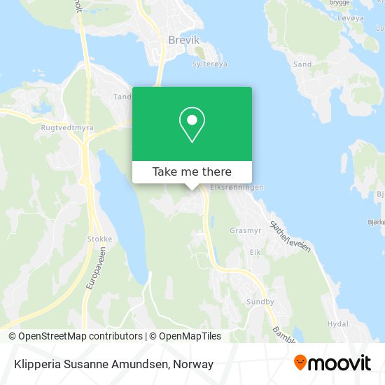 Klipperia Susanne Amundsen map