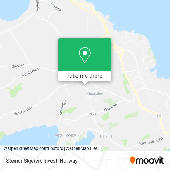 Steinar Skjervik Invest map