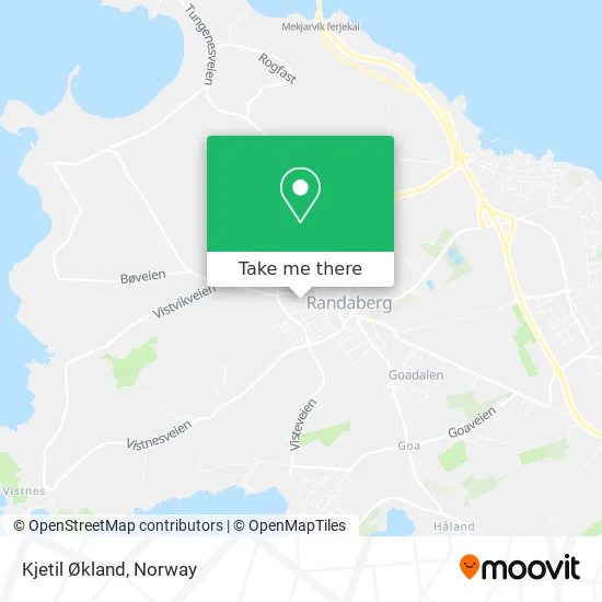 Kjetil Økland map