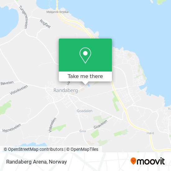 Randaberg Arena map