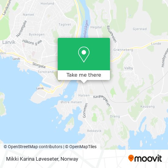 Mikki Karina Løveseter map