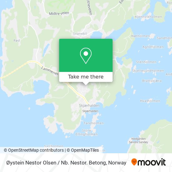 Øystein Nestor Olsen / Nb. Nestor. Betong map