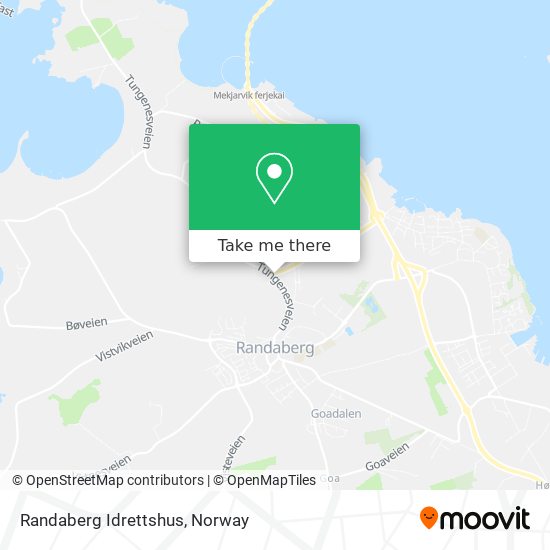 Randaberg Idrettshus map