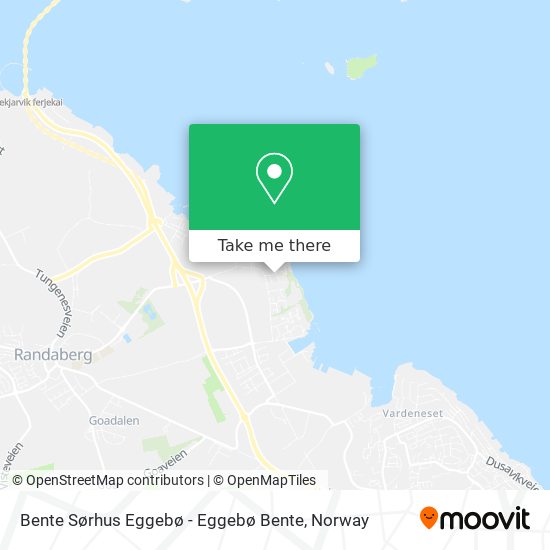 Bente Sørhus Eggebø - Eggebø Bente map