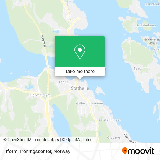 Iform Treningssenter map