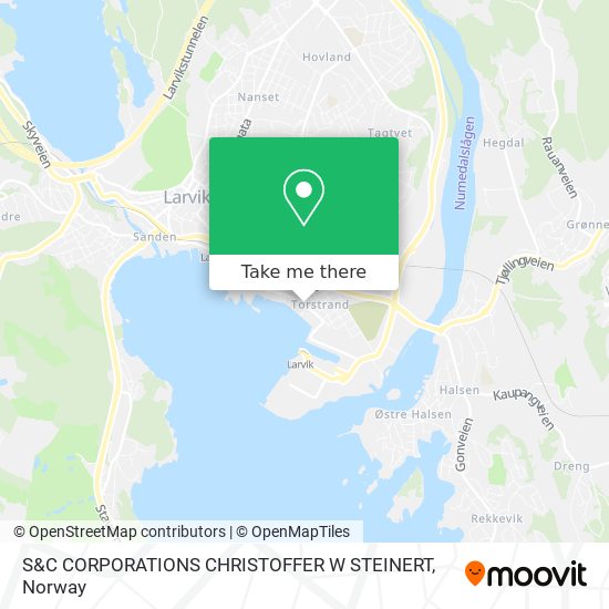 S&C CORPORATIONS CHRISTOFFER W STEINERT map